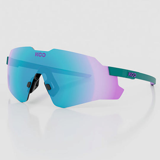 KOO Nebula sunglasses - Teal Matt Dark Turquoise