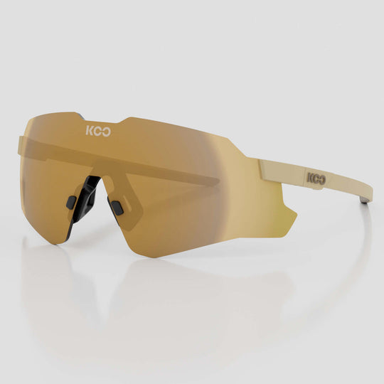 KOO Nebula sunglasses - Vanilla Matt Dark Gold