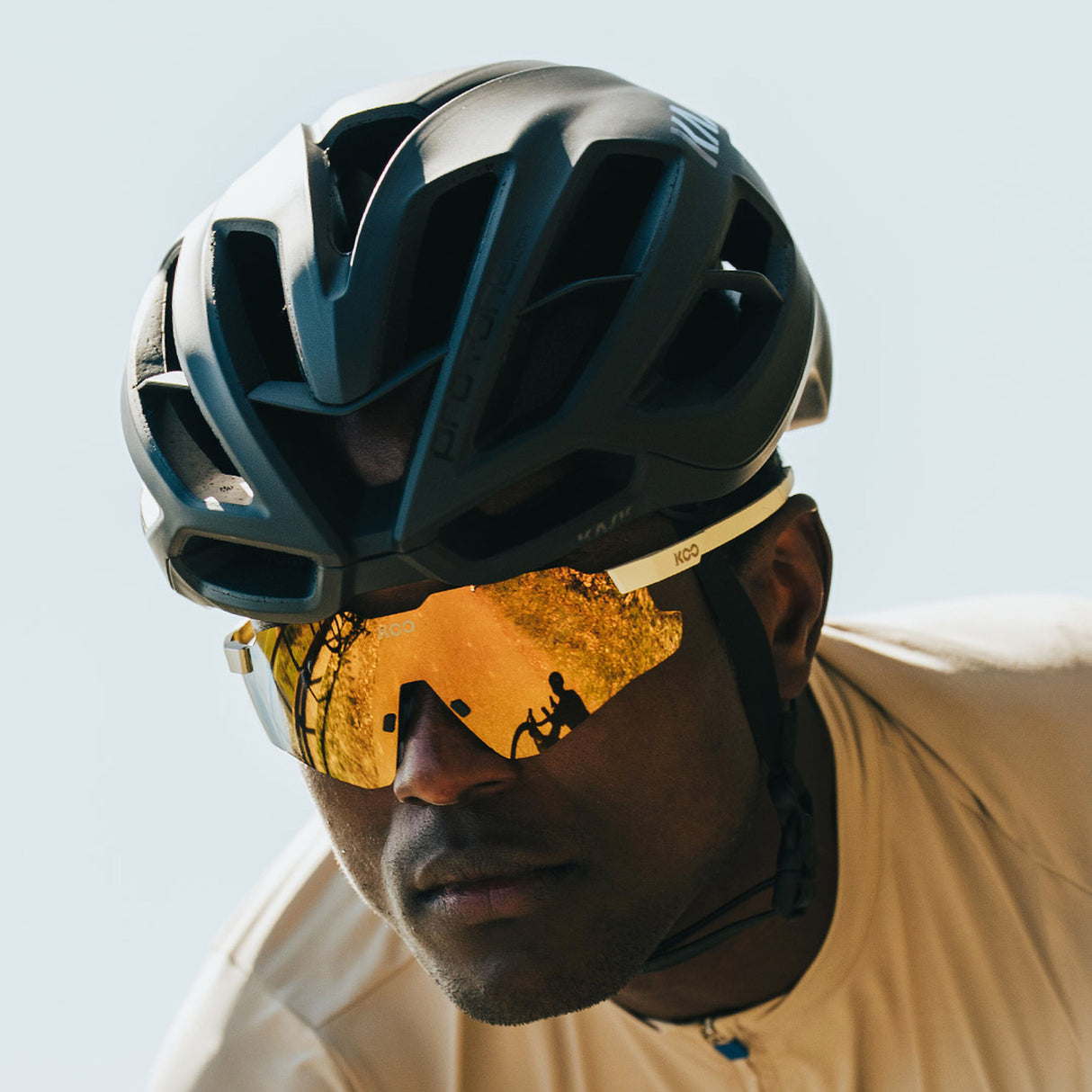 Occhiali KOO Nebula - Vanilla Matt Dark Gold KOO