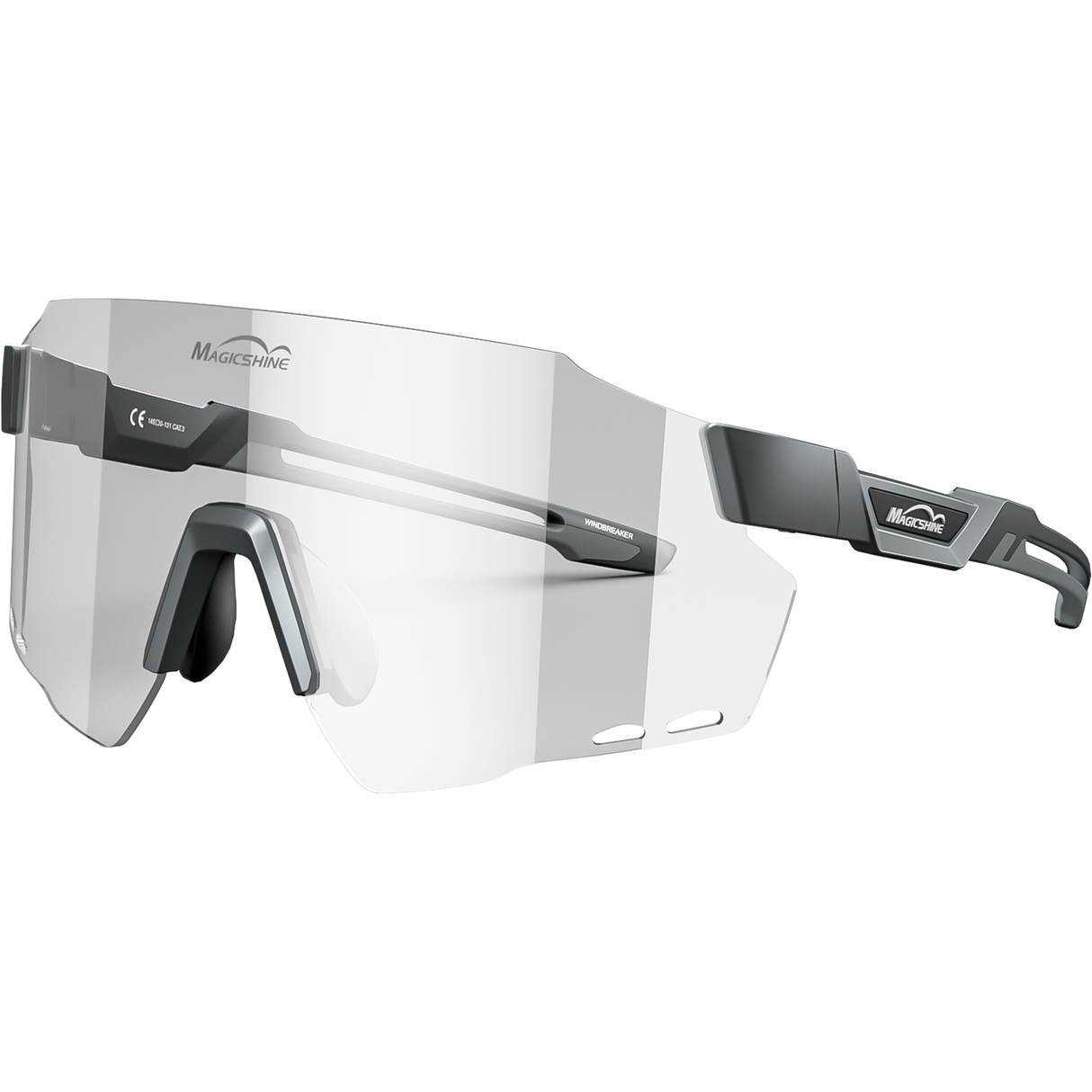 Lunettes Magicshine Windbreaker - Photochromique Noir