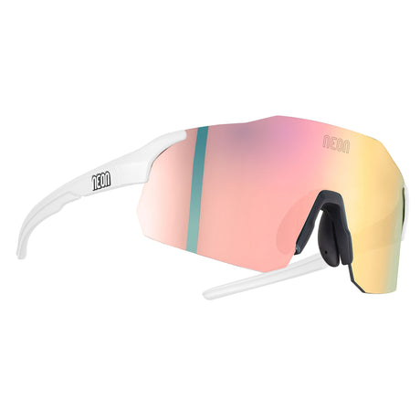 Occhiali Neon Sky 3.0 - White matt photo red Neon