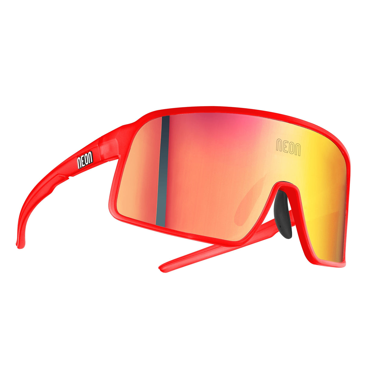 Neon Stratus sunglasses - Red fluo mirror red