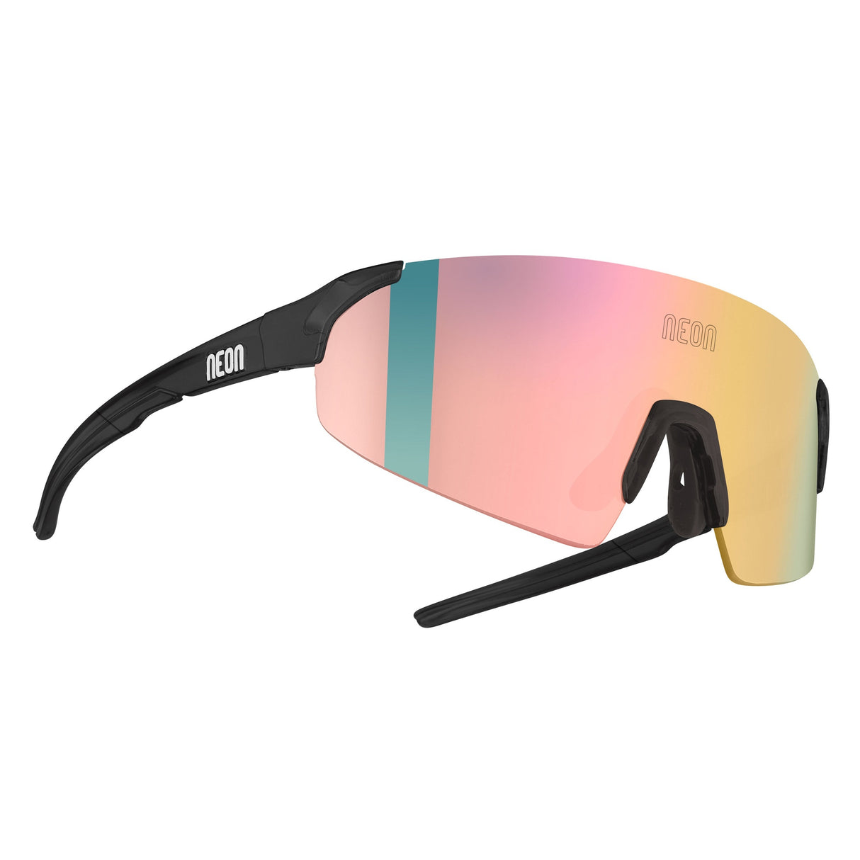 Occhiali Neon Superfly - Black matt photo red Neon