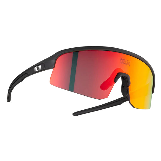 Neon Viper Teenager brille - Schwarz matt photo rot