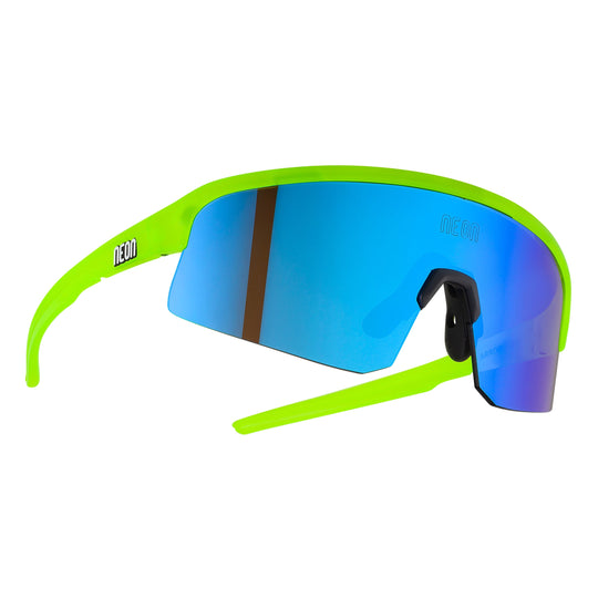 Neon Viper Teenager brille - Crystal yellow mirror blue