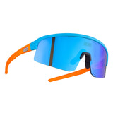 Lunettes Neon Viper Teenager - Cyan orange mirror blue