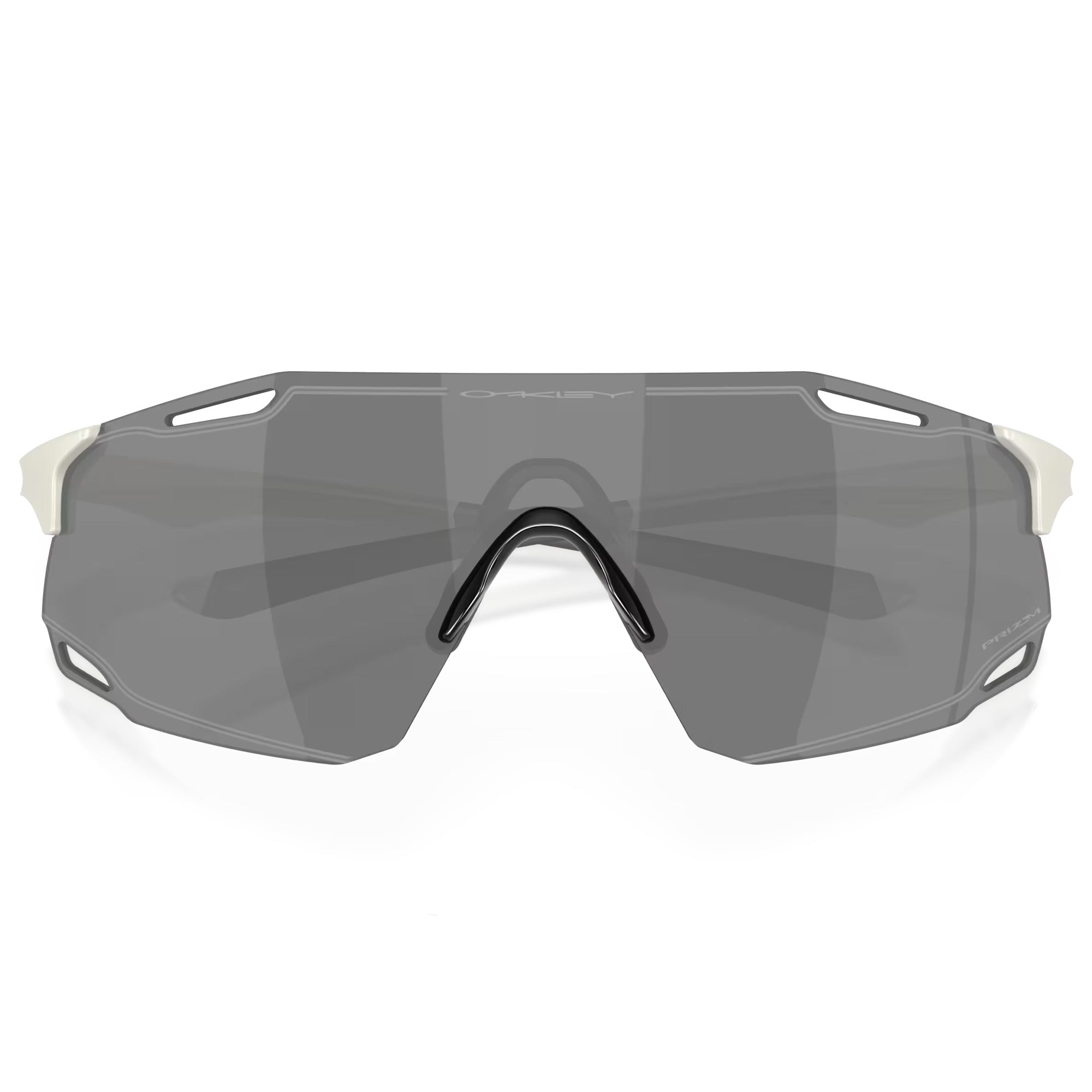Oakley Cybr Dyno Brille - Polished white prizm road