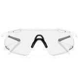 Occhiali Oakley Cybr Dyno - Matte white iridium photochromic