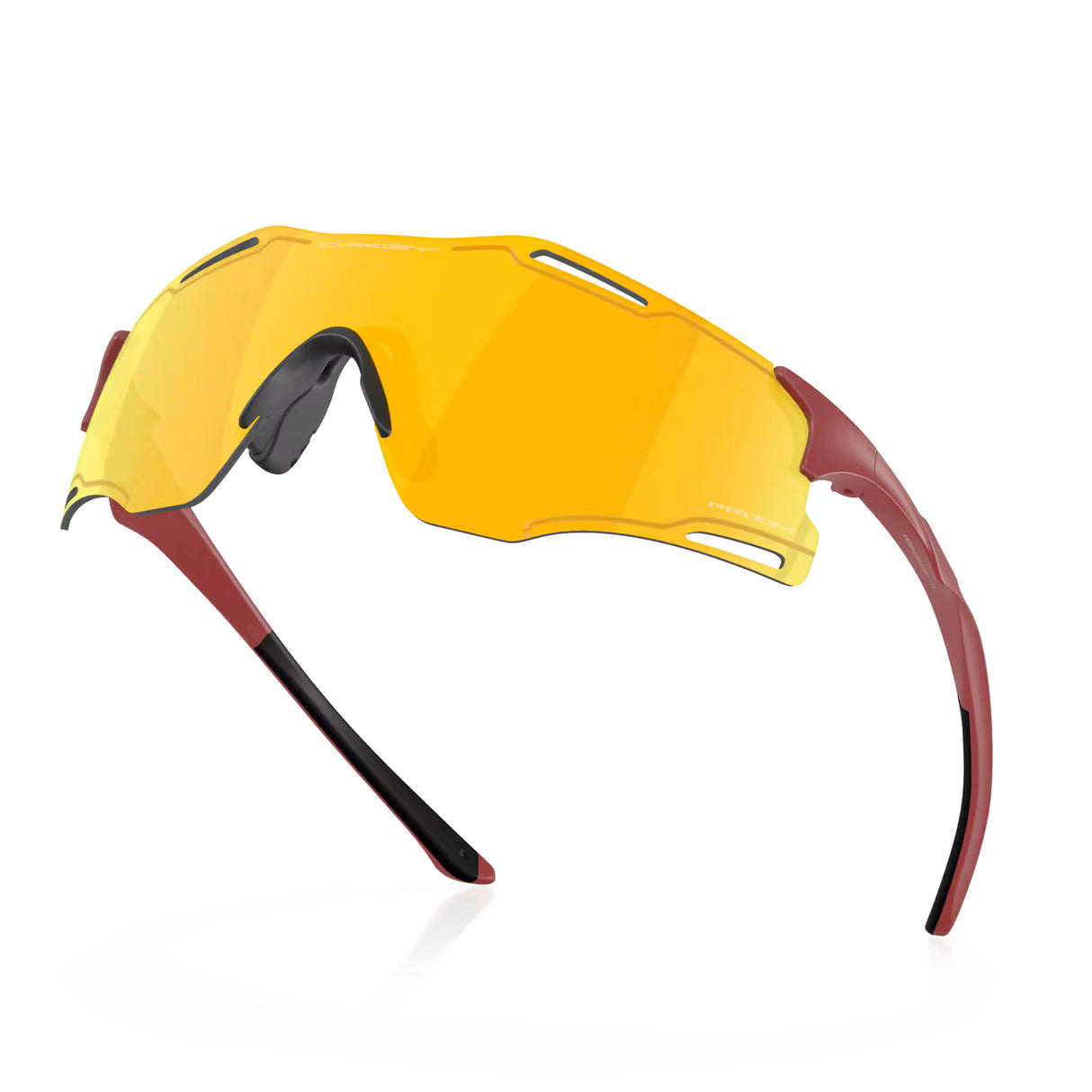 Occhiali Oakley Cybr Zero - Matte iron red Prizm 24k Oakley