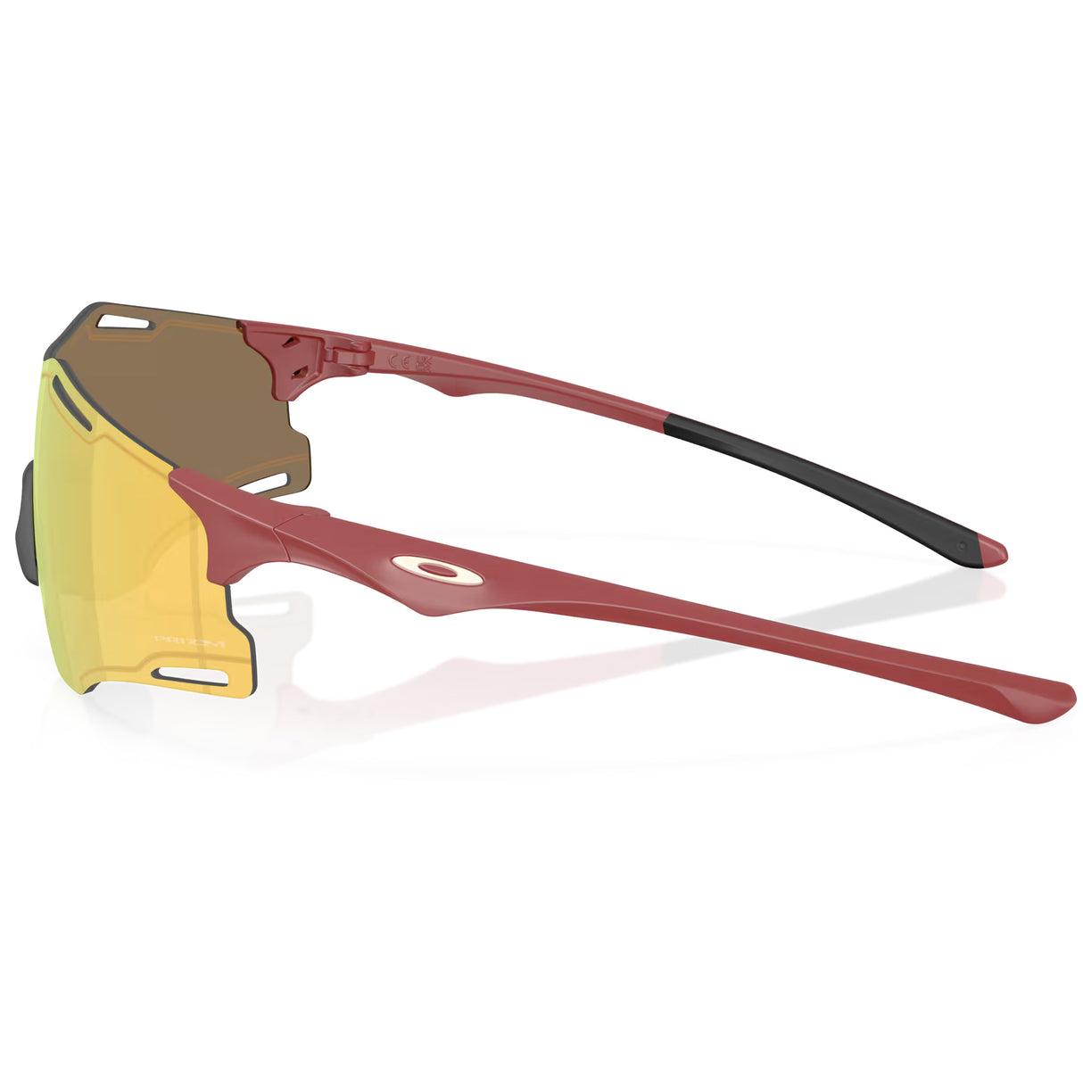 Occhiali Oakley Cybr Zero - Matte iron red Prizm 24k Oakley