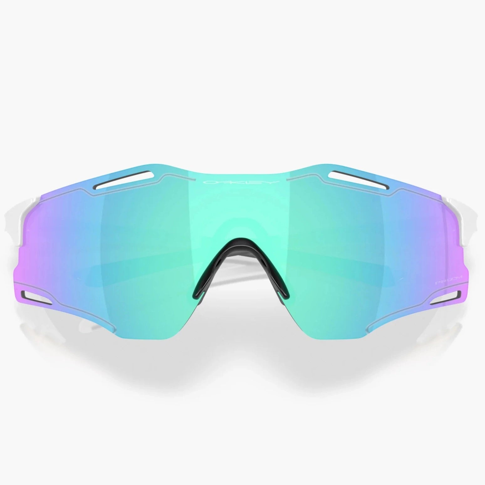 Occhiali Oakley Cybr Zero - Polished white prizm sapphire Oakley