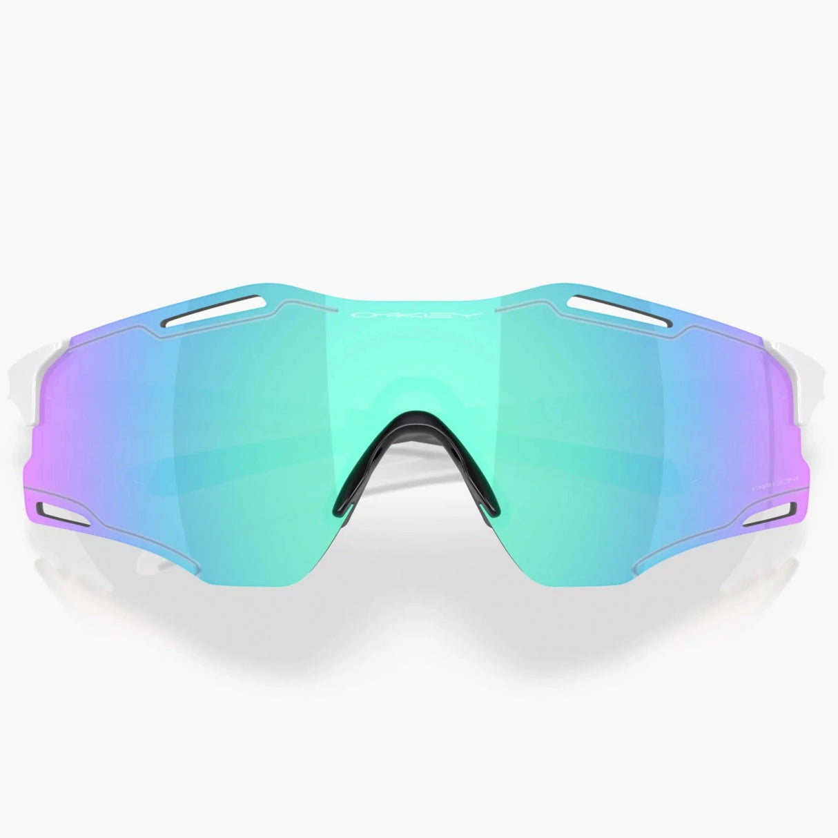 Occhiali Oakley Cybr Zero - Polished white prizm sapphire Oakley