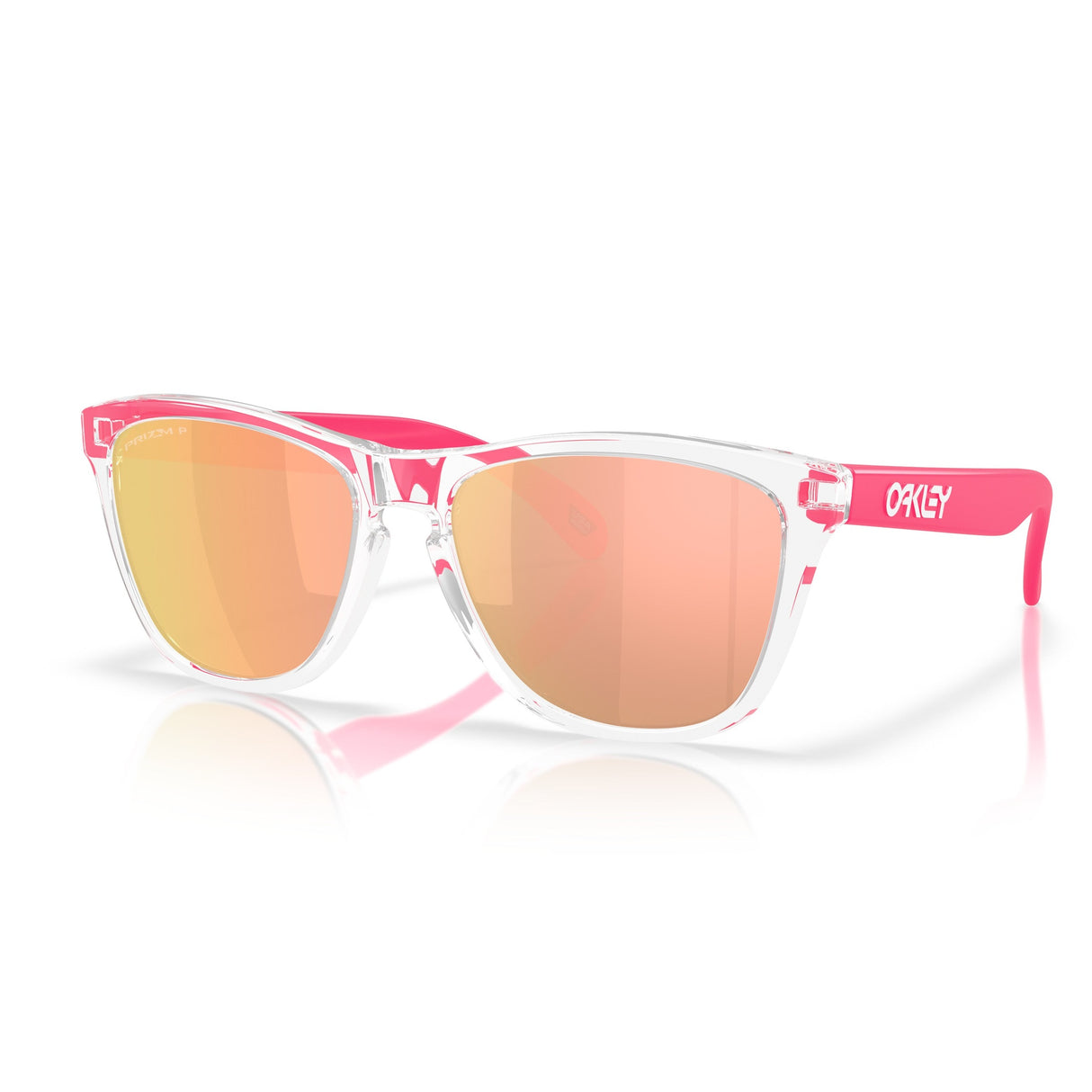 Occhiali Oakley Frogskins - Clear Prizm Rose Gold Oakley