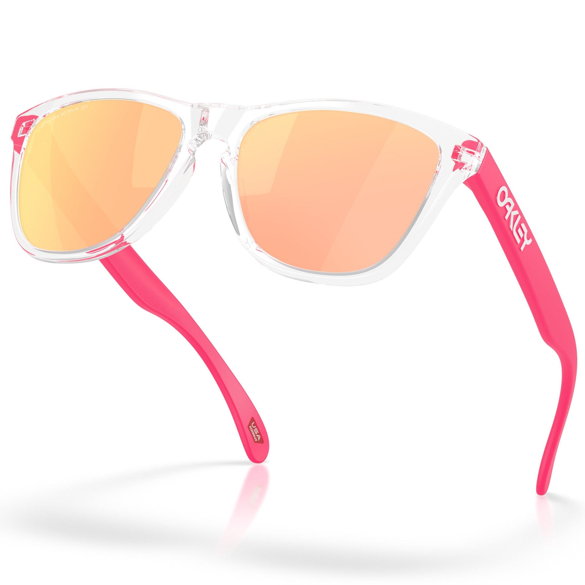 Occhiali Oakley Frogskins - Clear Prizm Rose Gold Oakley