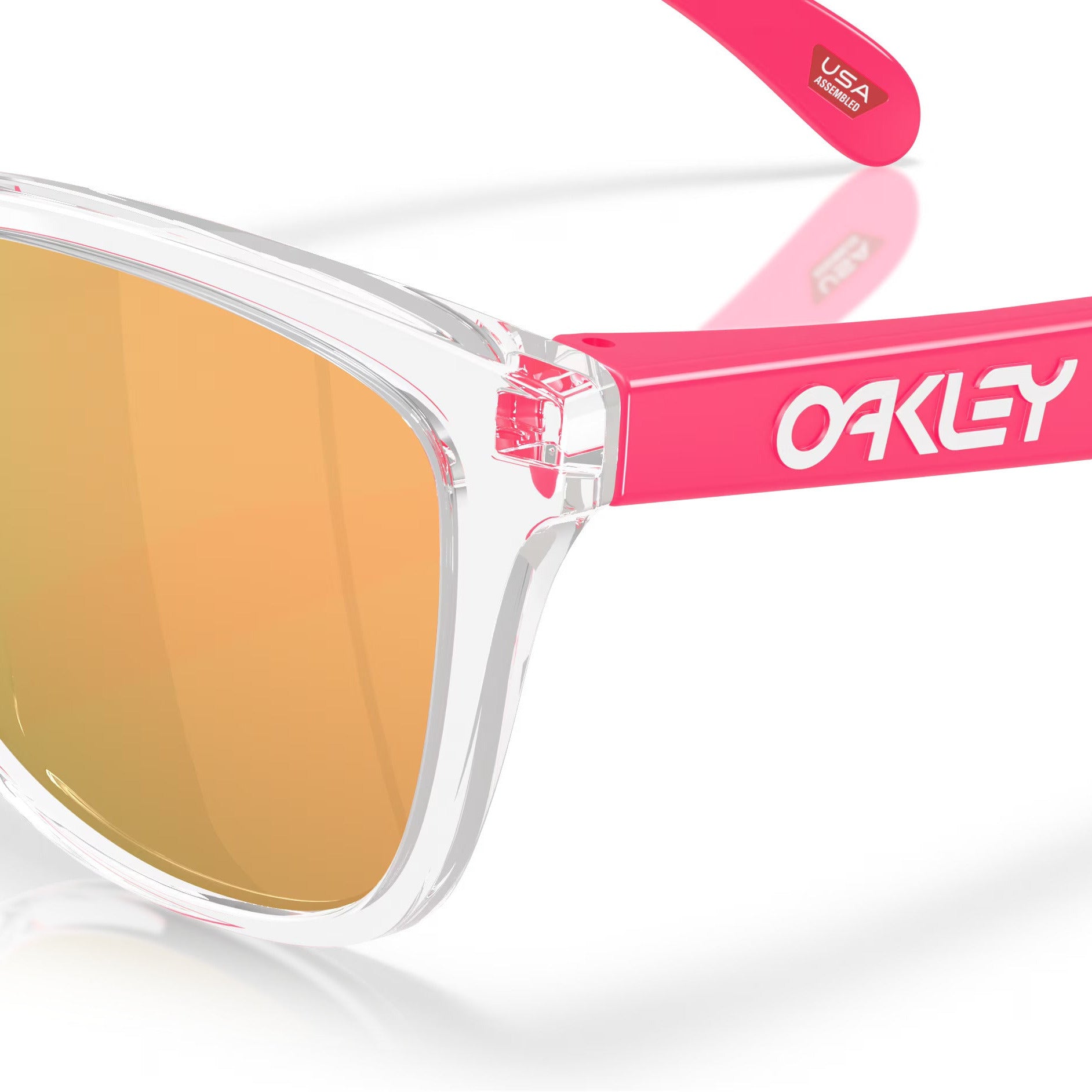 Occhiali Oakley Frogskins - Clear Prizm Rose Gold Oakley