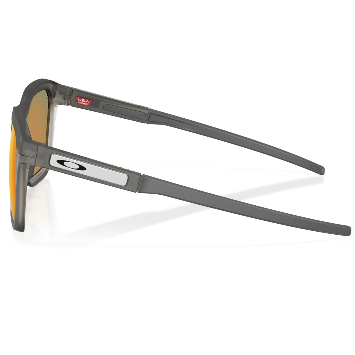 Oakley HSTN SQ 2.0 Brille - Matte Grey Smoke Prizm Ruby Polarized