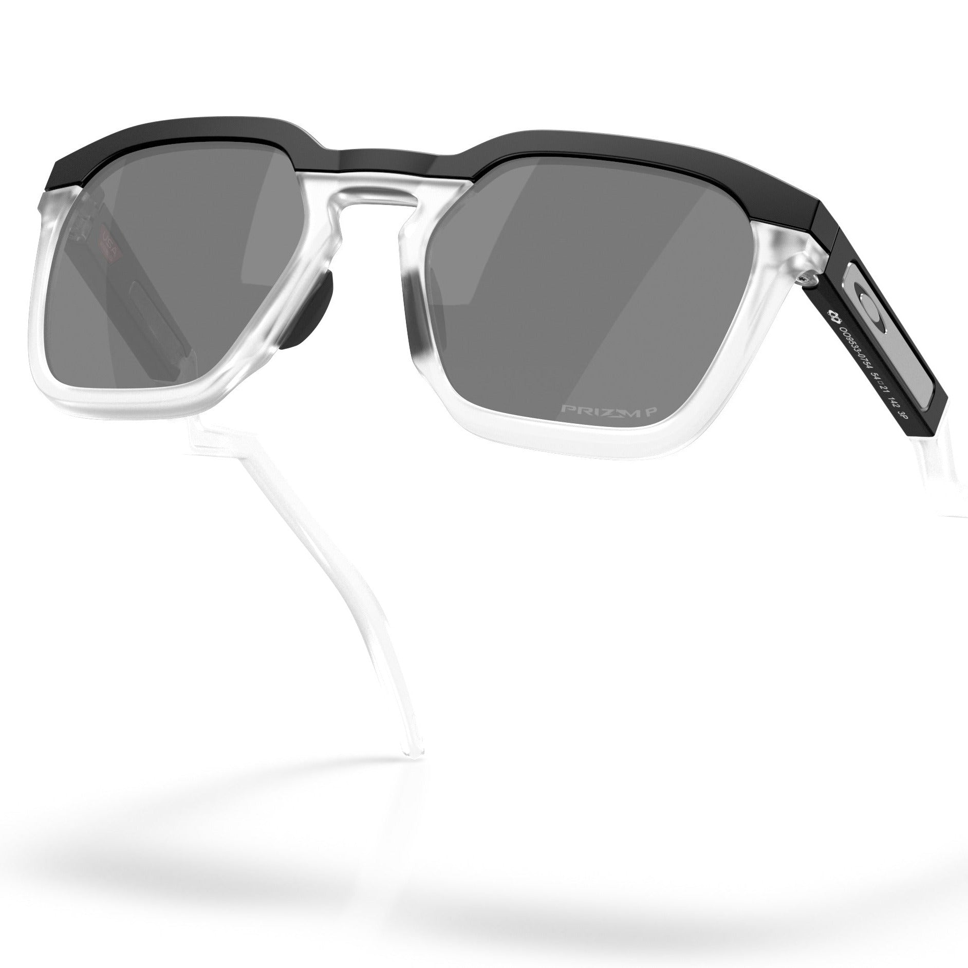 Lunettes Oakley HSTN SQ - Matte Black Prizm Black Polarized
