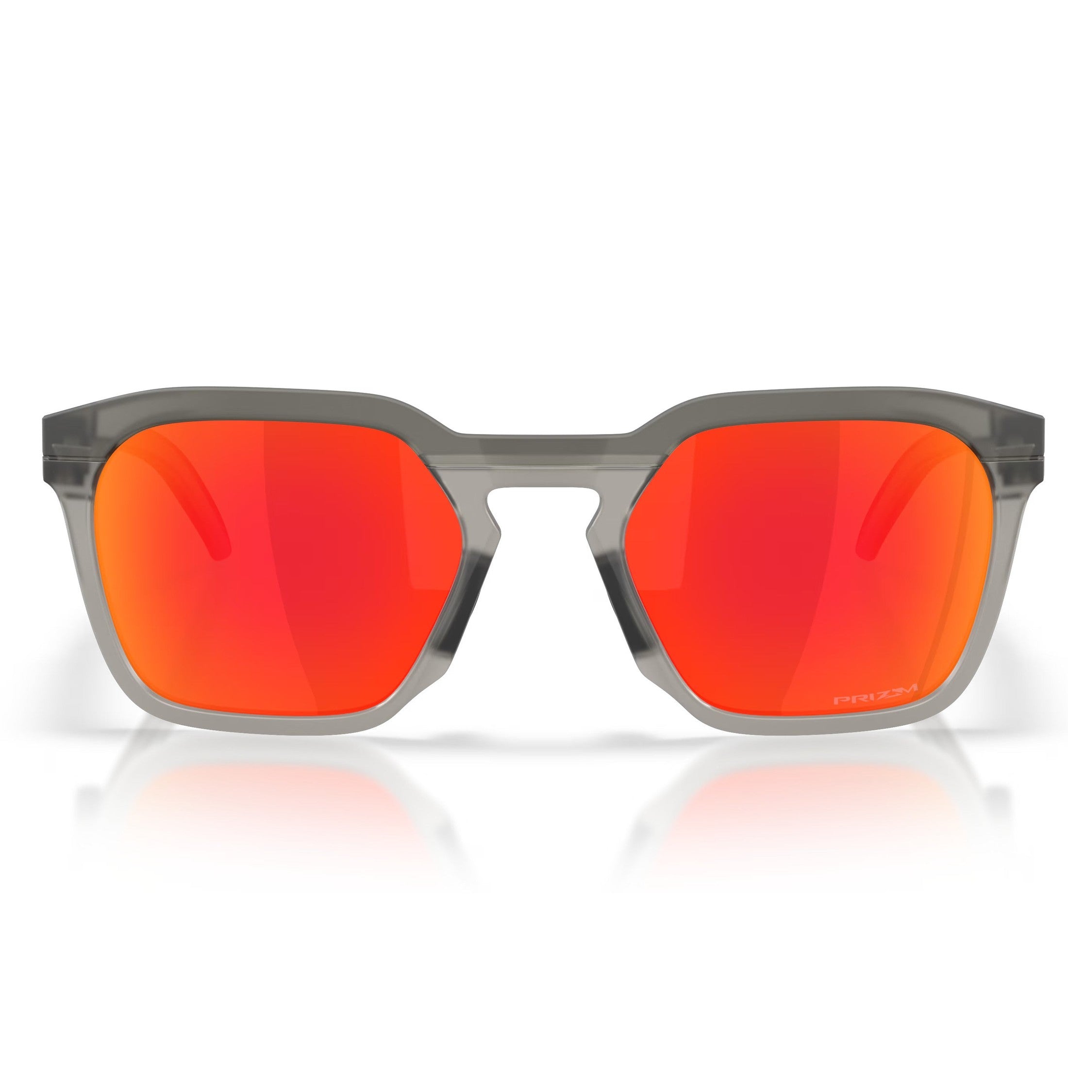 Occhiali Oakley HSTN SQ - Matte Grey Smoke Prizm Ruby Oakley