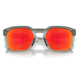 Occhiali Oakley HSTN SQ - Matte Grey Smoke Prizm Ruby Oakley