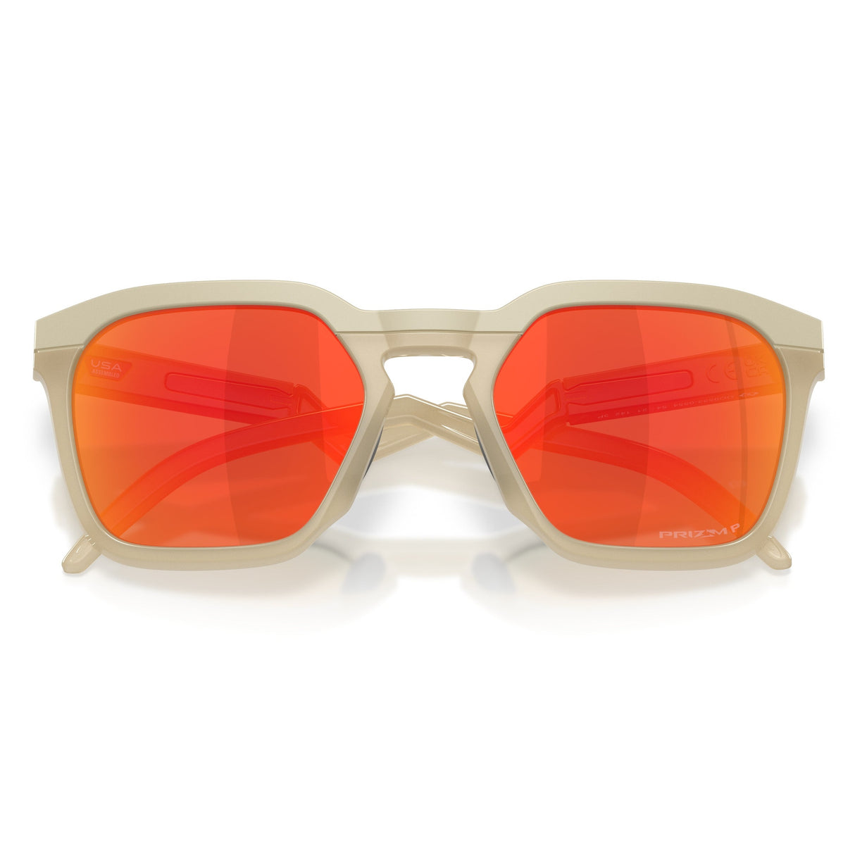 Occhiali Oakley HSTN SQ - Matte Sand Prizm Ruby Polarized Oakley