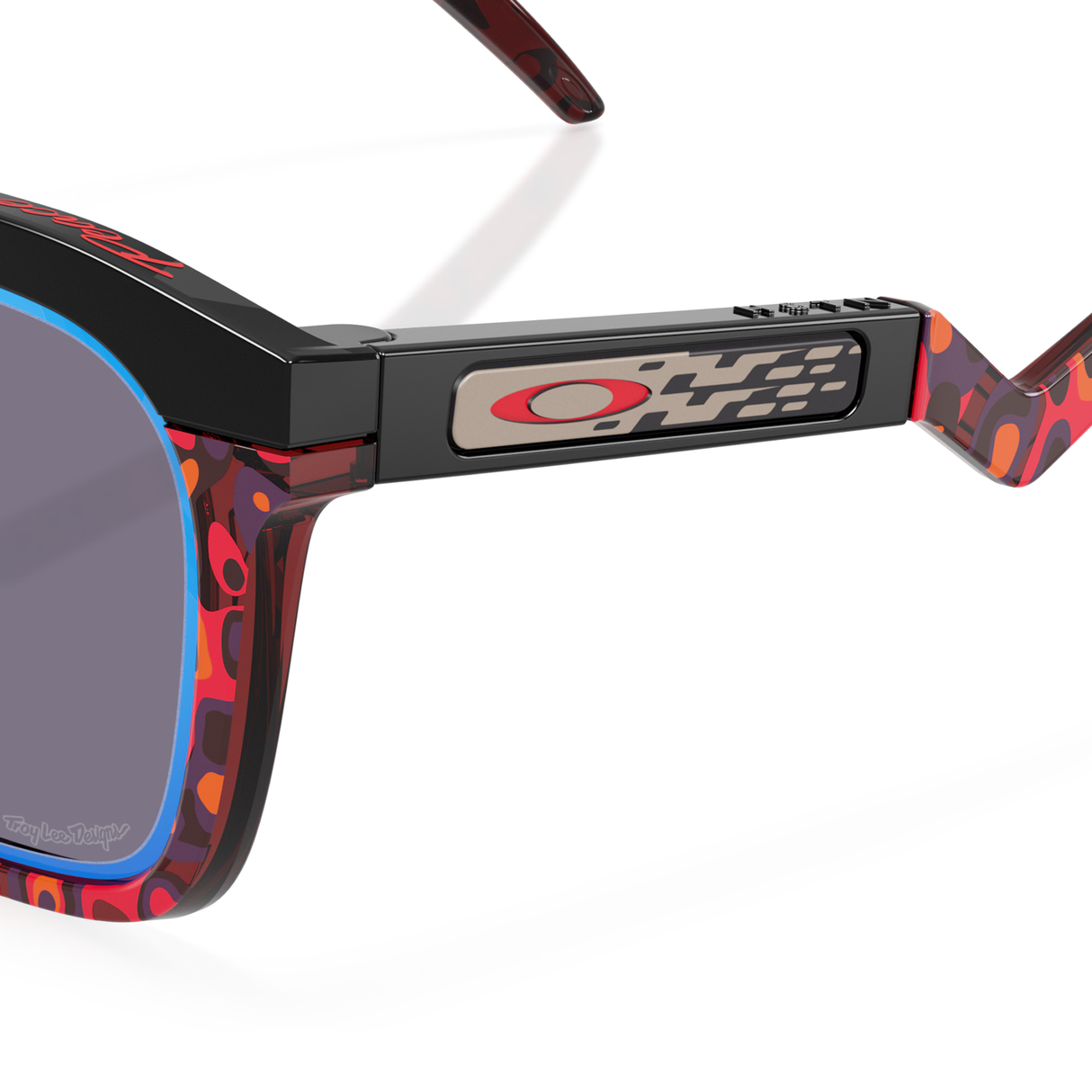 Occhiali Oakley HSTN SQ Troy Lee Designs - Polished Black Prizm Grey Oakley