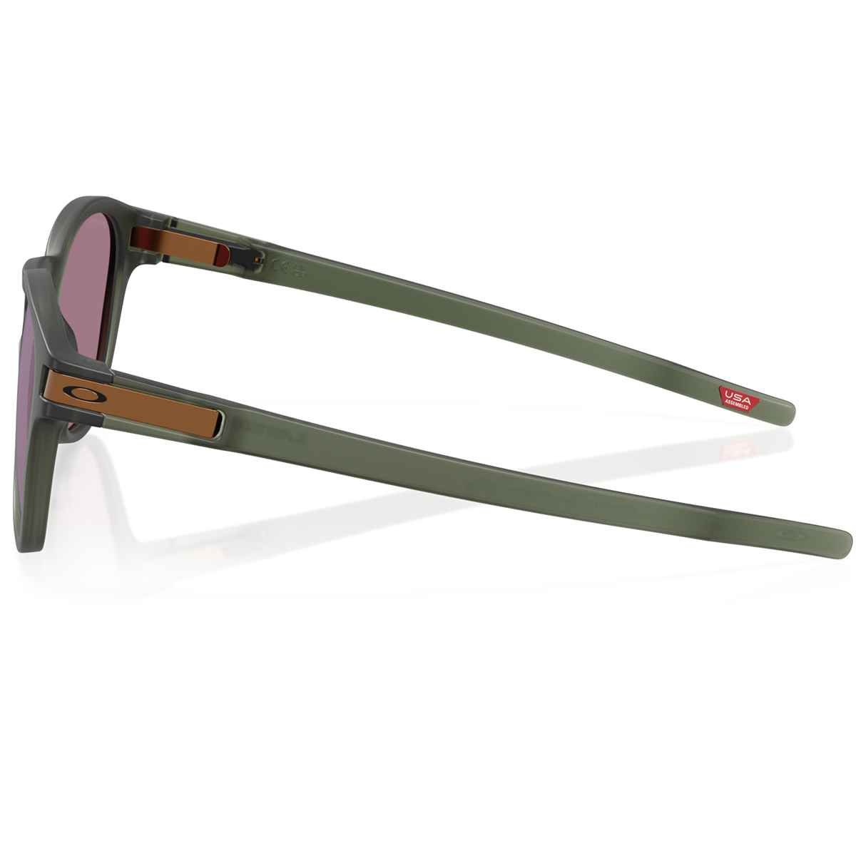 Occhiali Oakley Latch - Olive Matte Ink Prizm Jade Oakley
