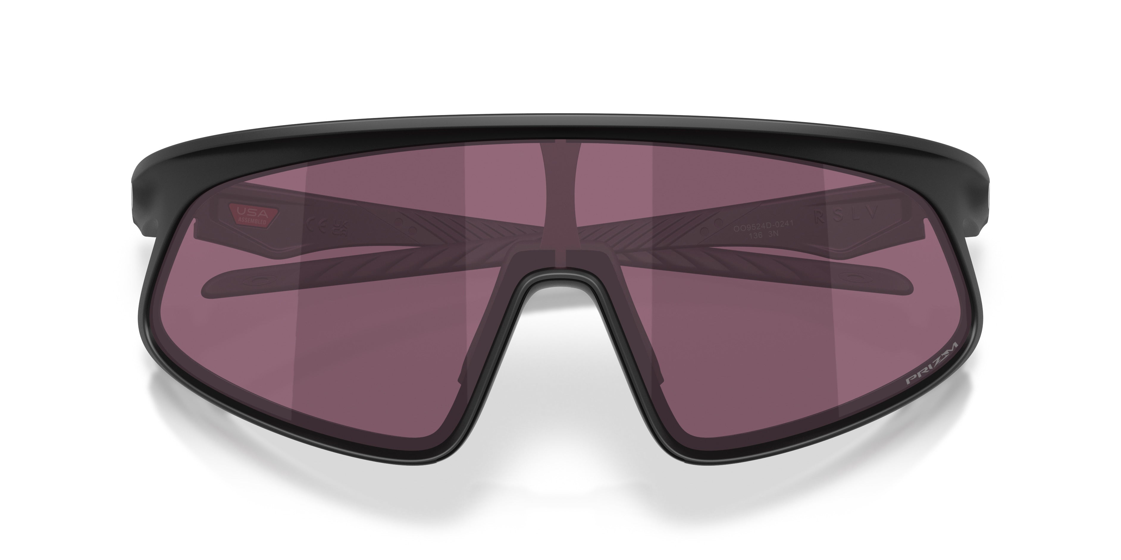 Lunettes Oakley RSLV 141 - Matte Black Prizm Road Black