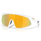 Oakley RSLV 141 Glasses - Matte White Prizm 24K
