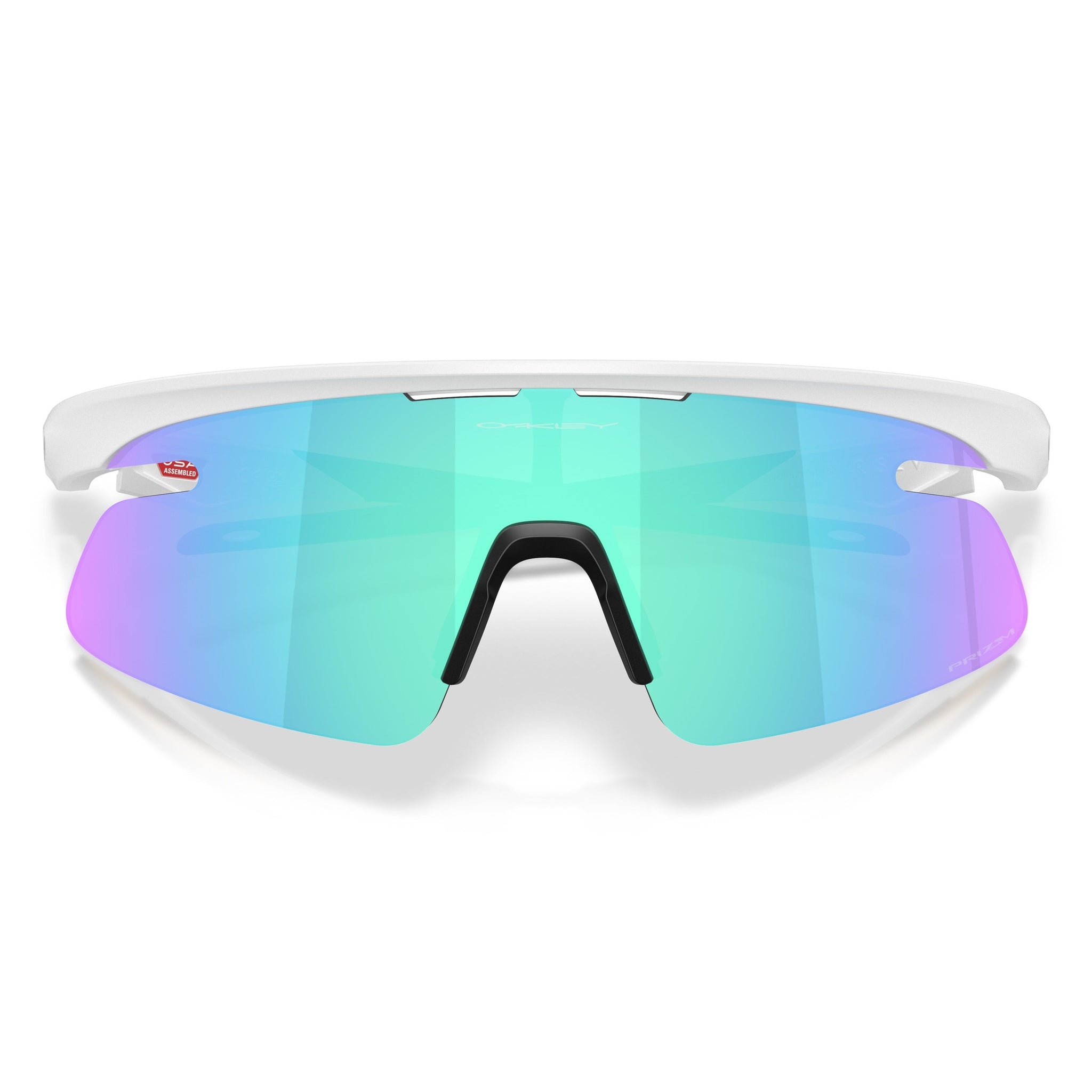Oakley RSLV Lite Brille - Matt Weiß Prizm Sapphire