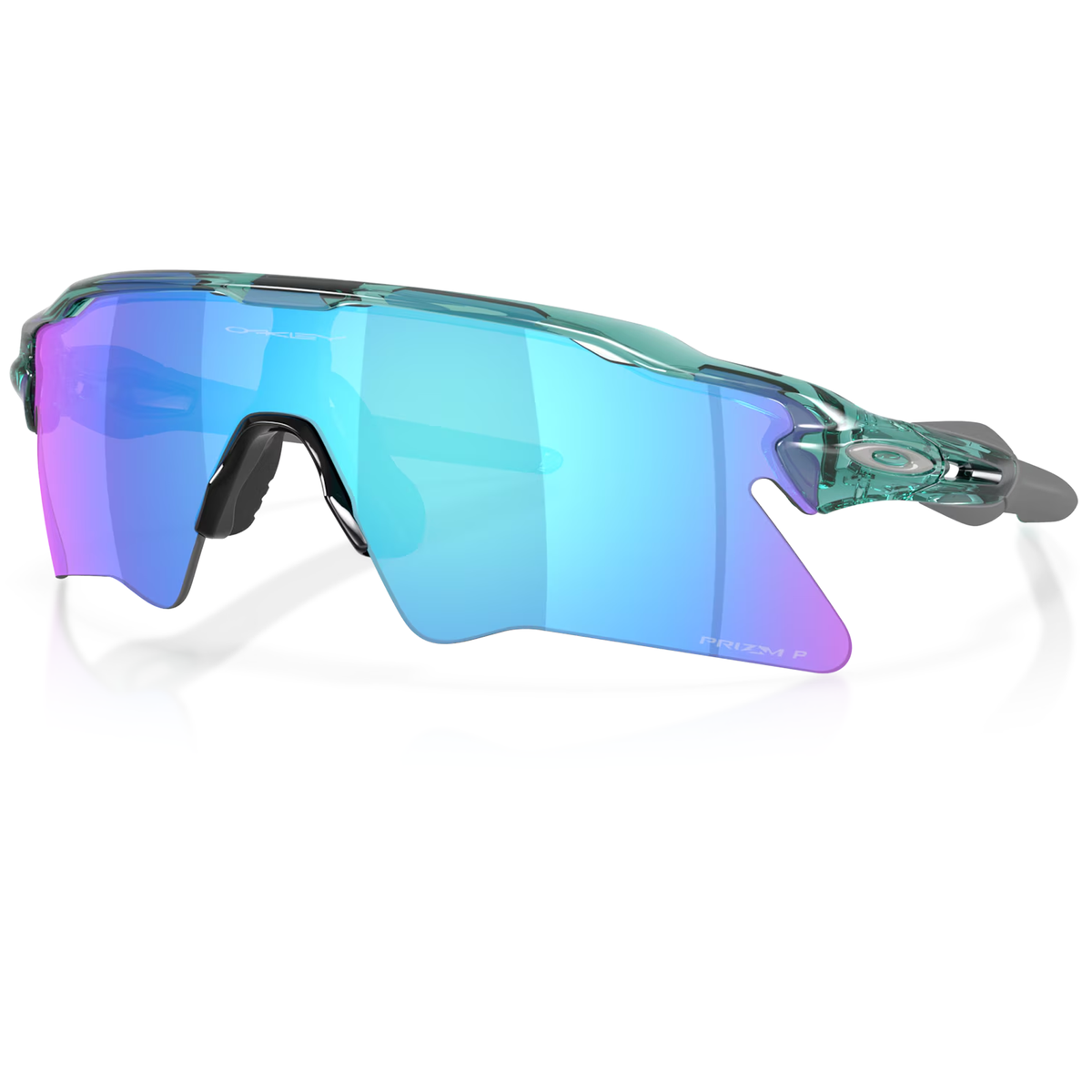 Oakley Radar EV Heater Brille - Transparent Pacific Prizm Sapphire Polarized