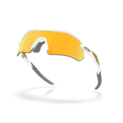 Occhiali Oakley Radar Plate - Polished White Prizm 24k Polarized Oakley