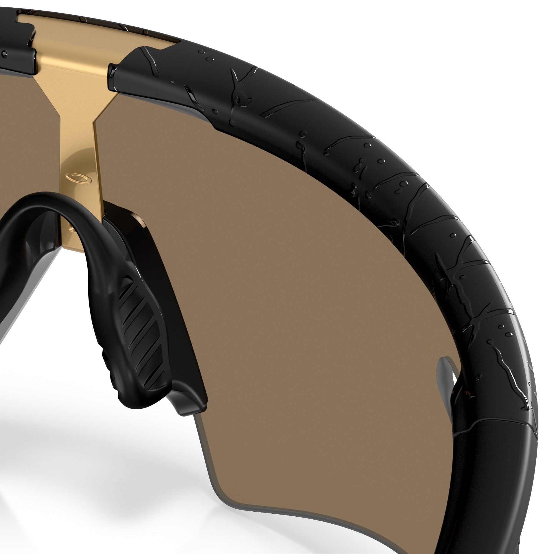 Lunettes Oakley Sphaera Slash Gridiron Collection - Matte Black Splatter Prizm 24K Polarisées