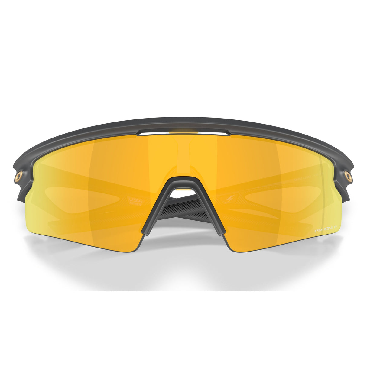 Oakley Sphaera Strike Brille - Matte Carbon Prizm 24K Polarized