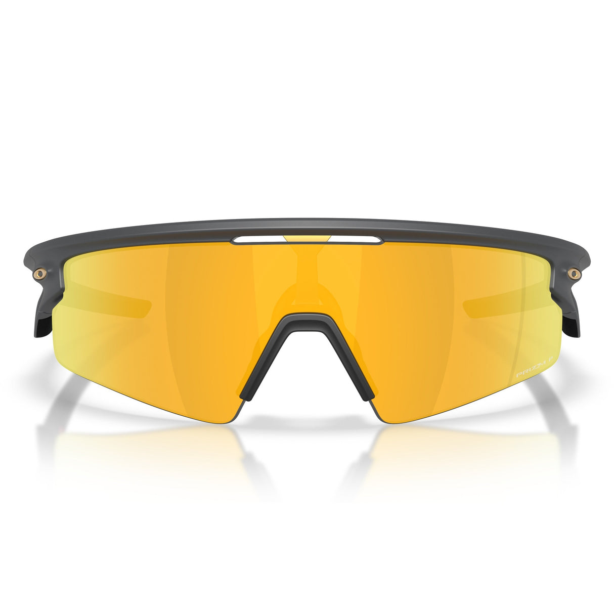 Oakley Sphaera Strike Brille - Matte Carbon Prizm 24K Polarized