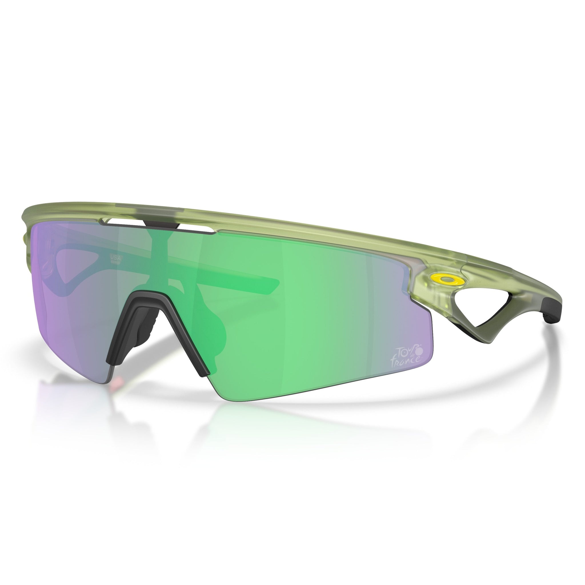 Occhiali Oakley Sphaera Strike Tour de France - Matte Fern Prizm Road Jade Oakley