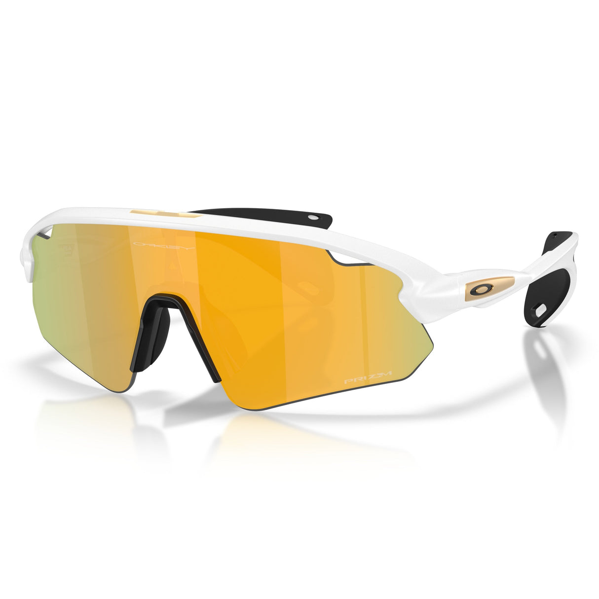 Lunettes Oakley Stunt Devil A - Matte White Prizm 24K
