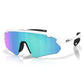 Oakley Stunt Devil A Glasses - Matte White Prizm Sapphire