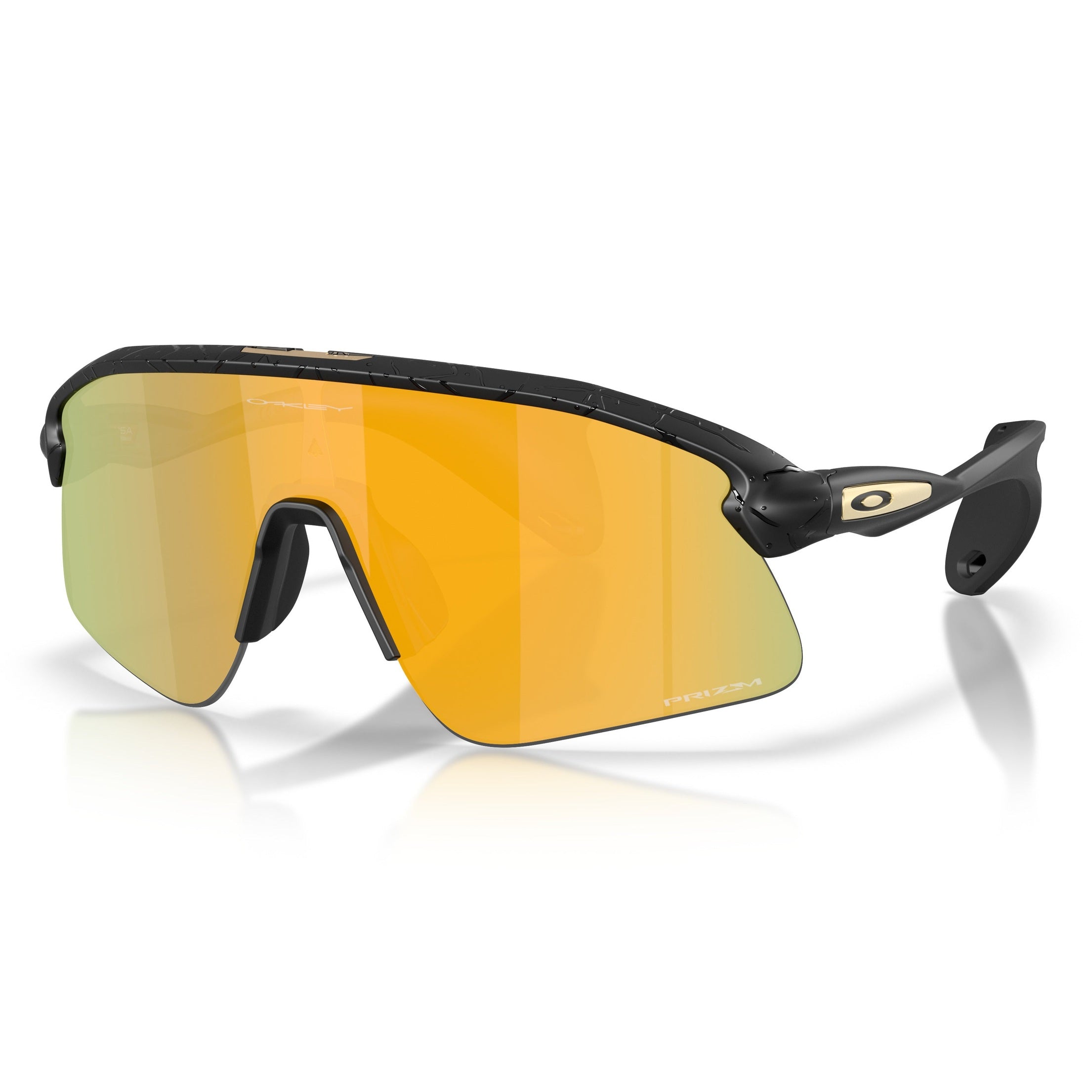 Lunettes Oakley Stunt Devil Gridiron Collection - Matte Black Splatter Prizm 24K