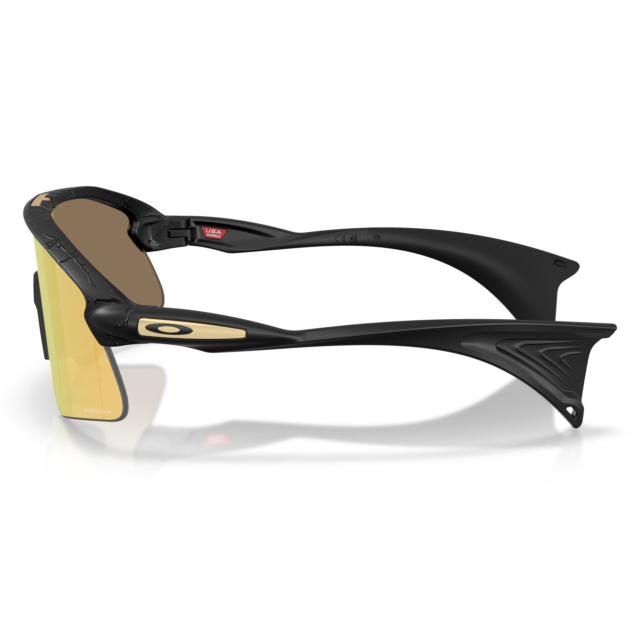 Lunettes Oakley Stunt Devil Gridiron Collection - Matte Black Splatter Prizm 24K