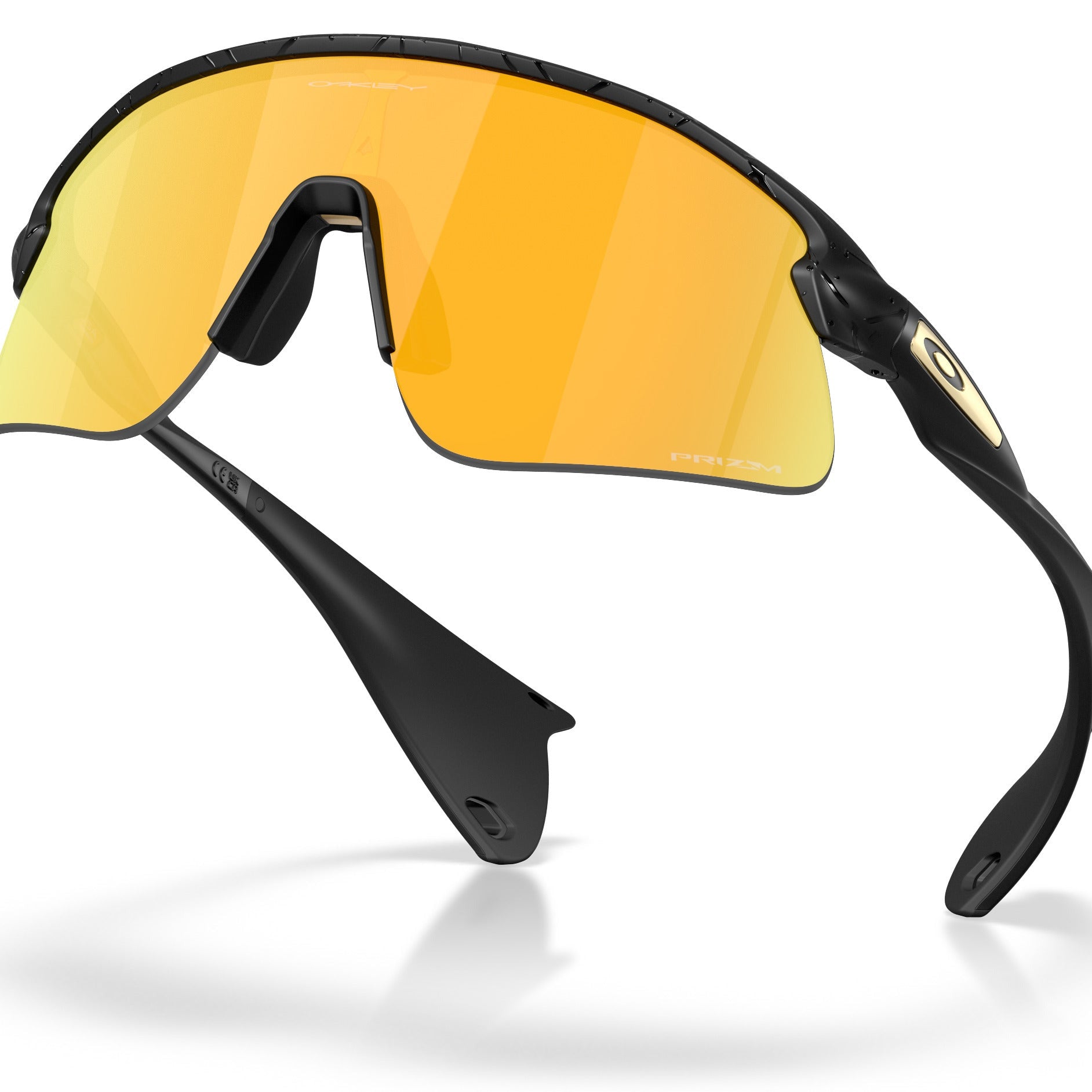 Lunettes Oakley Stunt Devil Gridiron Collection - Matte Black Splatter Prizm 24K