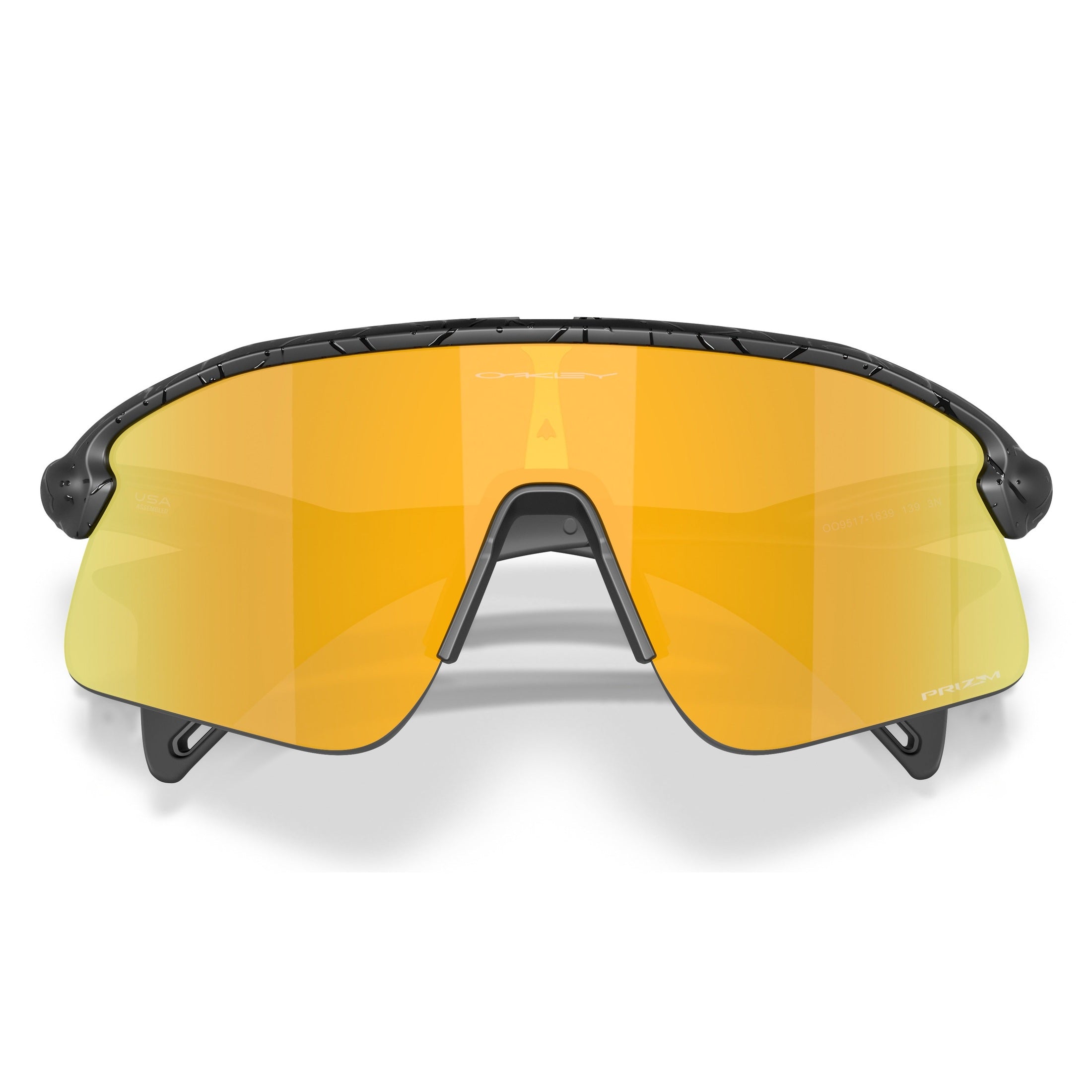 Lunettes Oakley Stunt Devil Gridiron Collection - Matte Black Splatter Prizm 24K