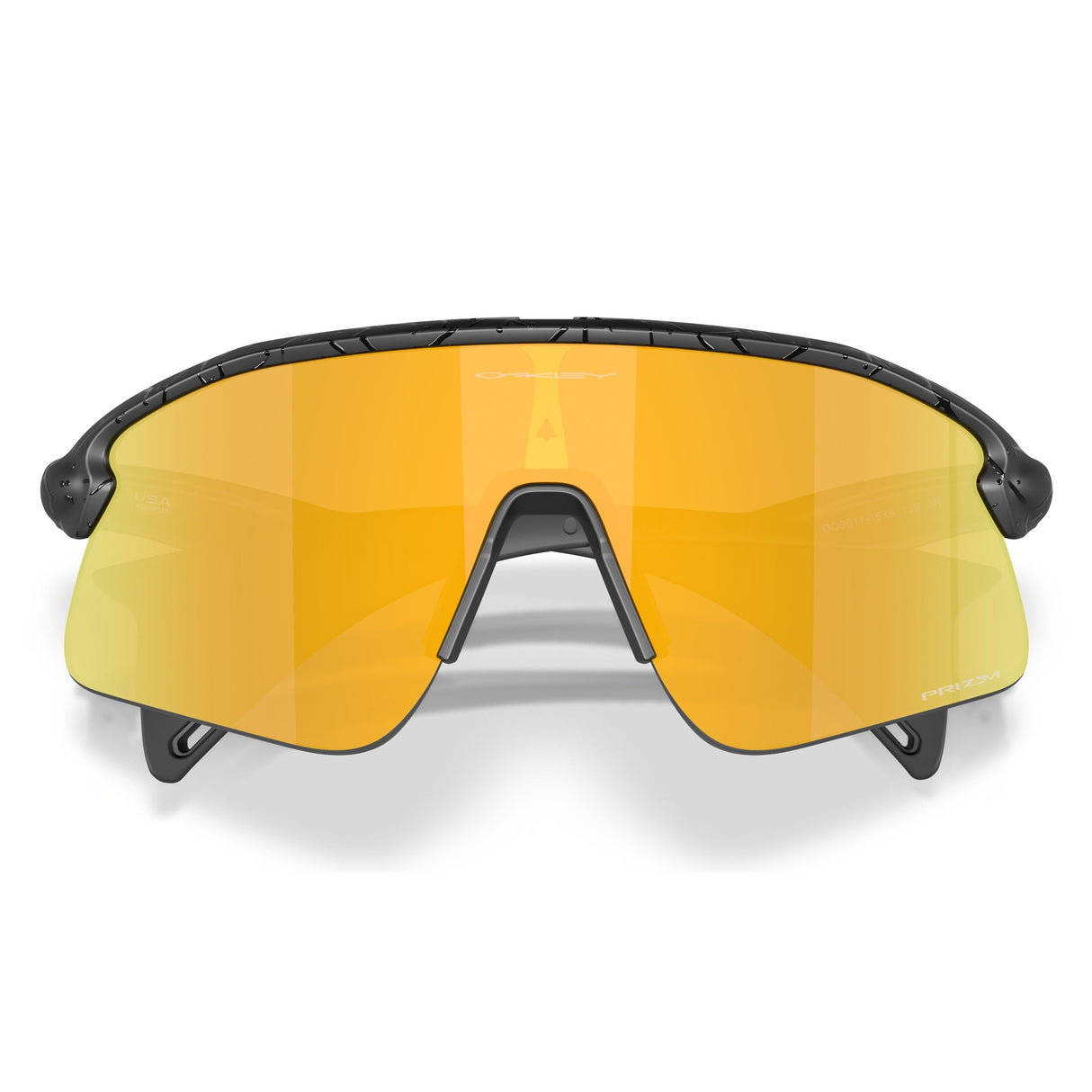 Occhiali Oakley Stunt Devil Gridiron Collection - Matte Black Splatter Prizm 24K Oakley