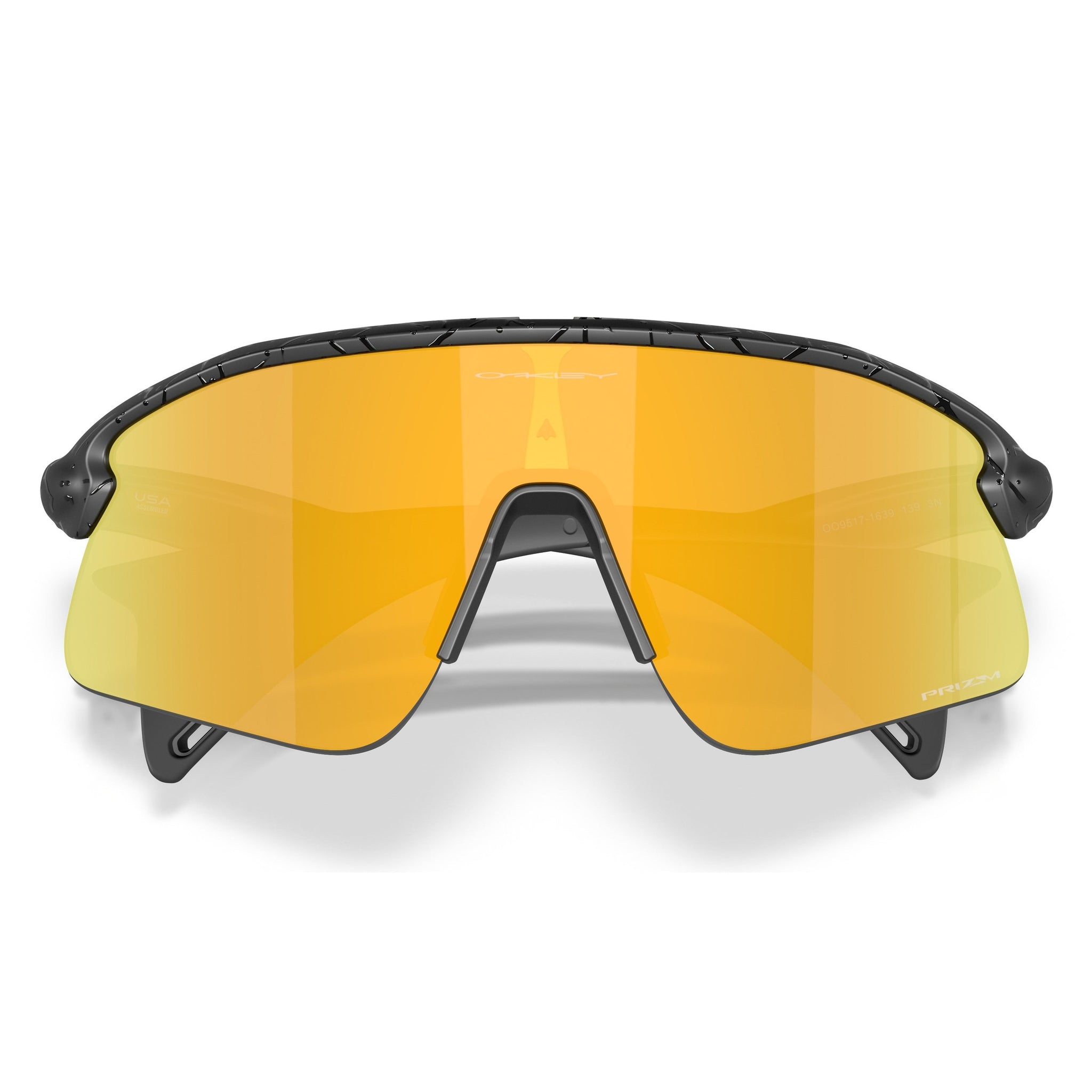 Lunettes Oakley Stunt Devil Gridiron Collection - Matte Black Splatter Prizm 24K