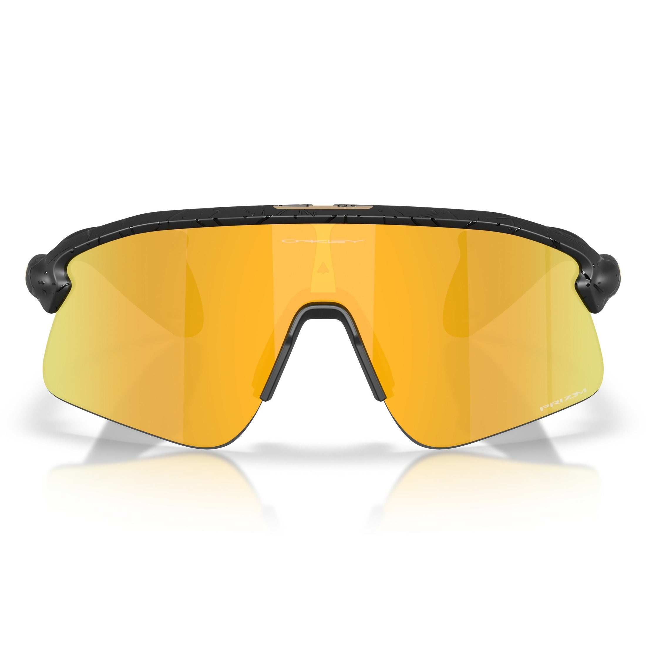 Lunettes Oakley Stunt Devil Gridiron Collection - Matte Black Splatter Prizm 24K