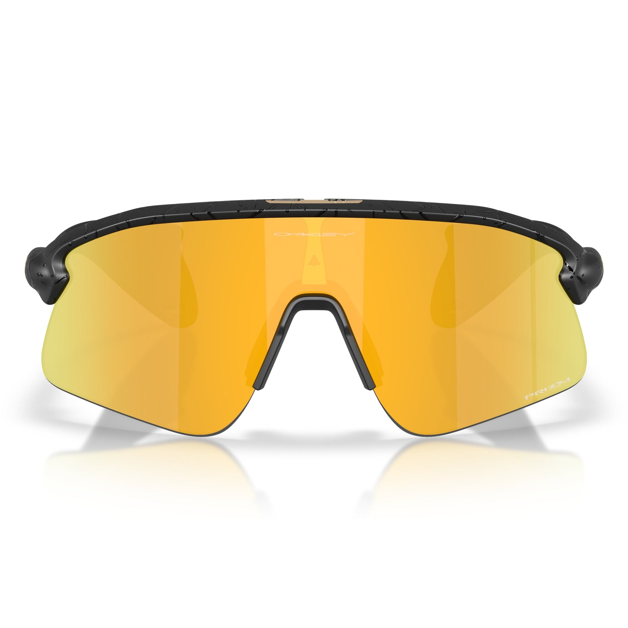 Lunettes Oakley Stunt Devil Gridiron Collection - Matte Black Splatter Prizm 24K
