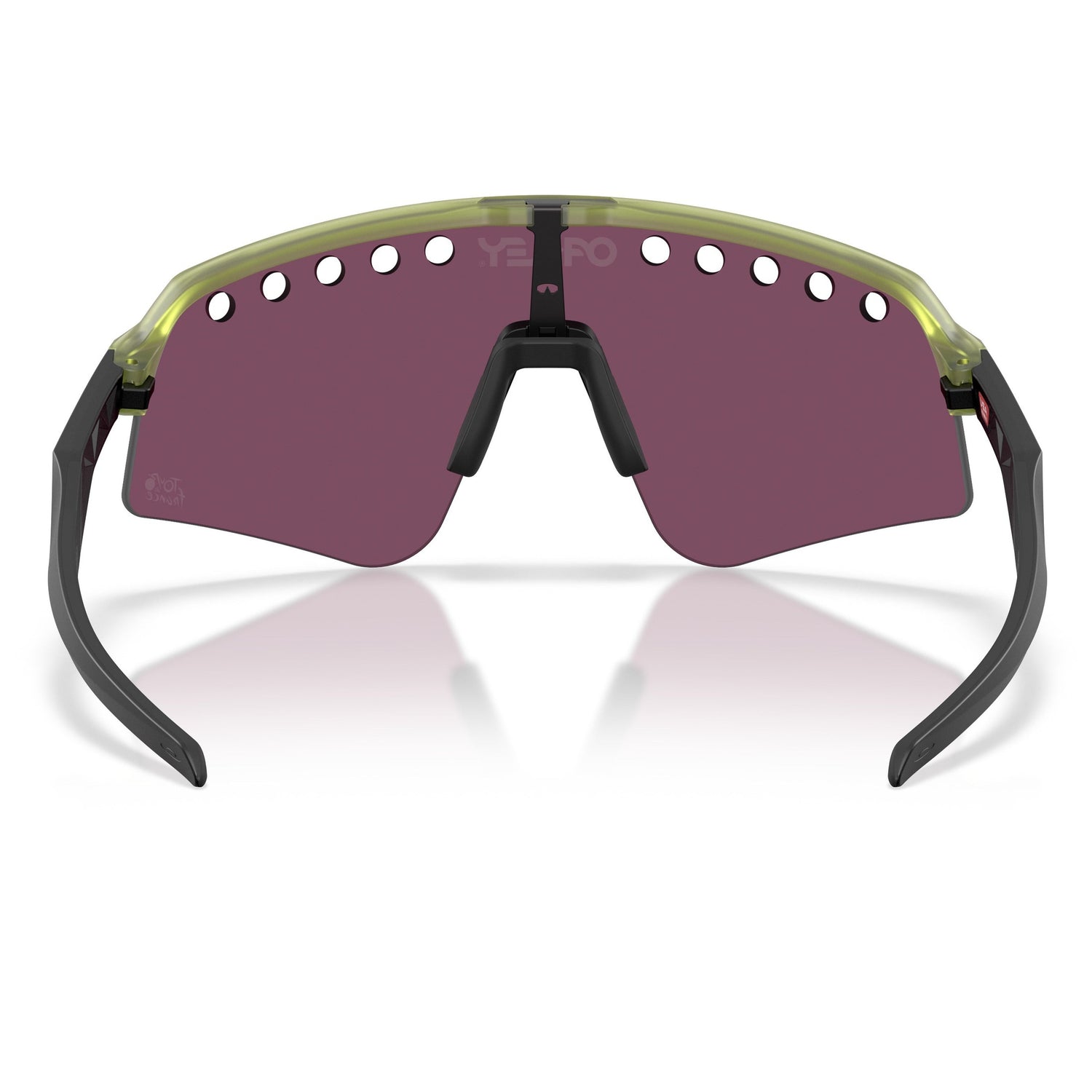 oakley rennrad brille Oakley Sutro Lite Sweep Brille Tour de France - Matte Trans Fern Prizm Road Black