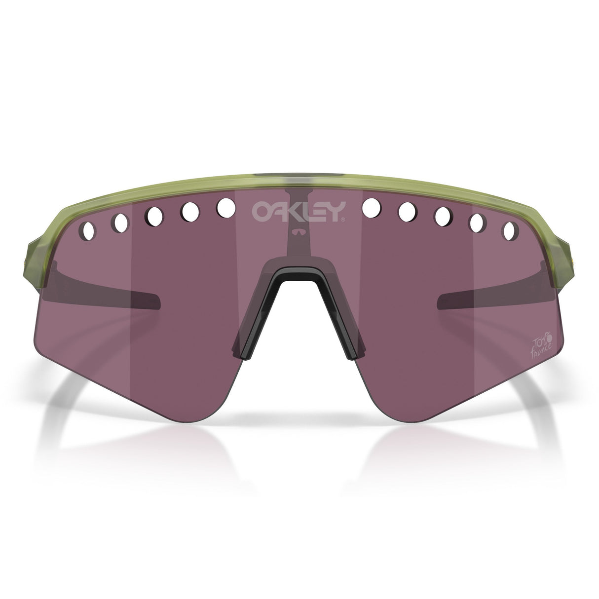 Oakley Sutro Lite Sweep Brille Tour de France - Matte Trans Fern Prizm Road Black