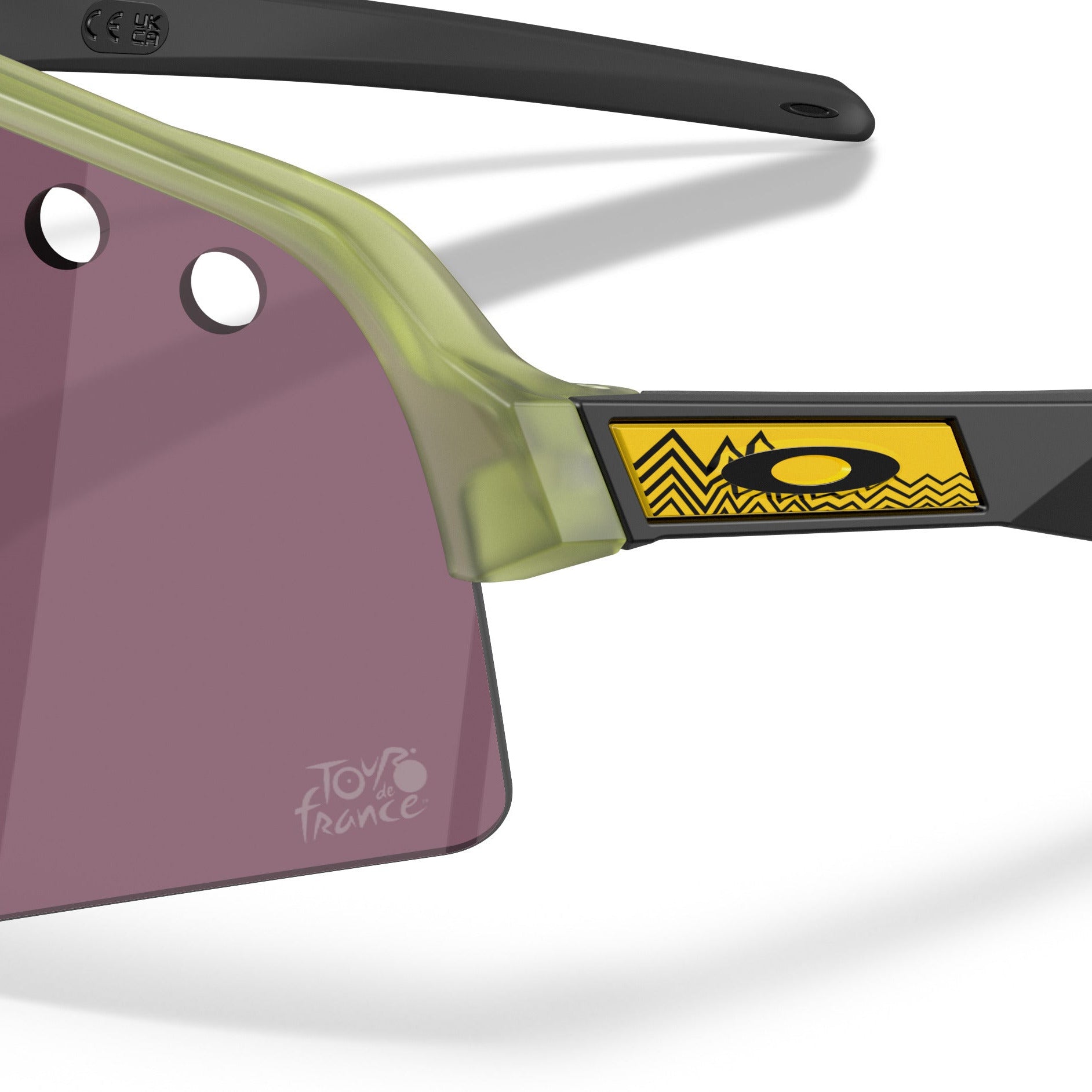 Occhiali Oakley Sutro Lite Sweep Tour de France - Matte Trans Fern Prizm Road Black Oakley