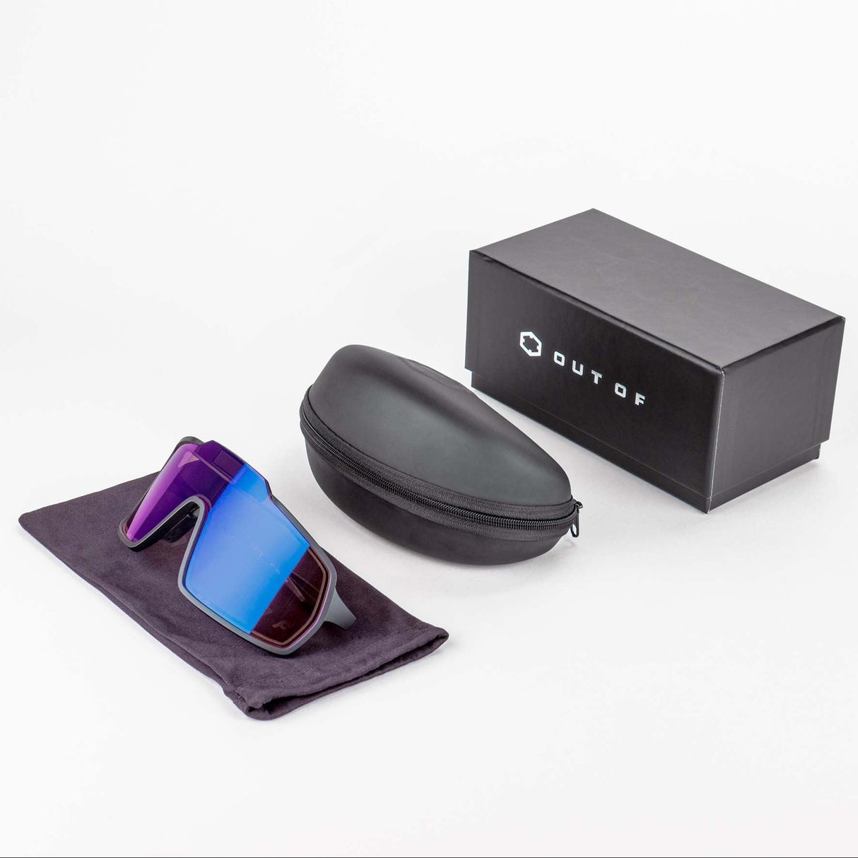 Occhiali Out Of Bot 2 + Adapta - Iridium blue Out Of