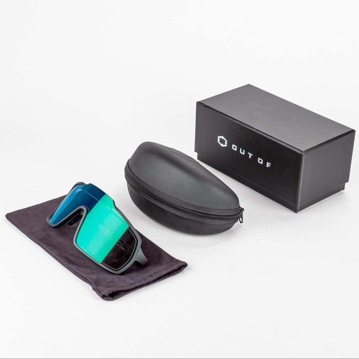 Occhiali Out Of Bot 2 + Adapta - Iridium green Out Of